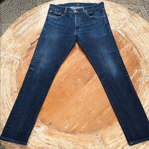 POLO RALPH LAUREN Sullivan Slim Dark Wash Denim, Men’s 33 x 32
